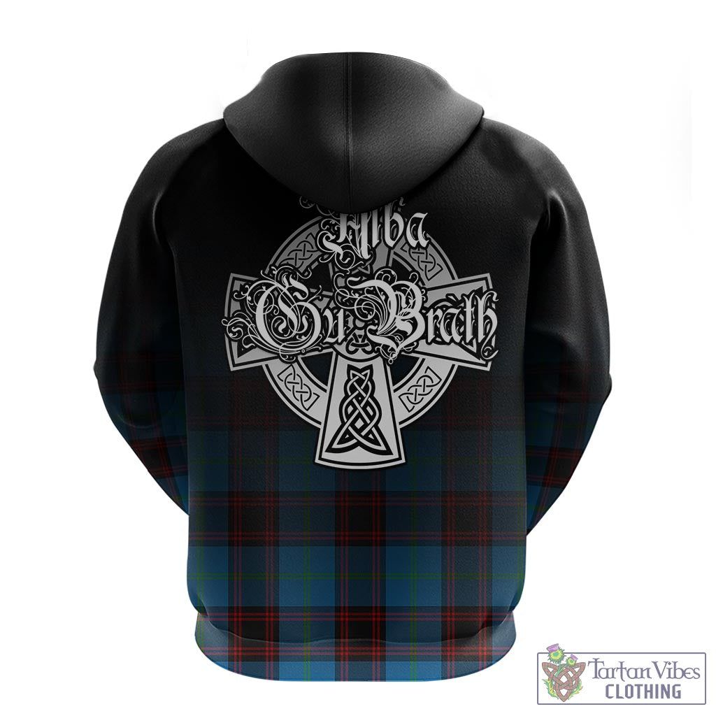 Wedderburn Tartan Hoodie Featuring Alba Gu Brath Family Crest Celtic Inspired - Tartan Vibes Clothing