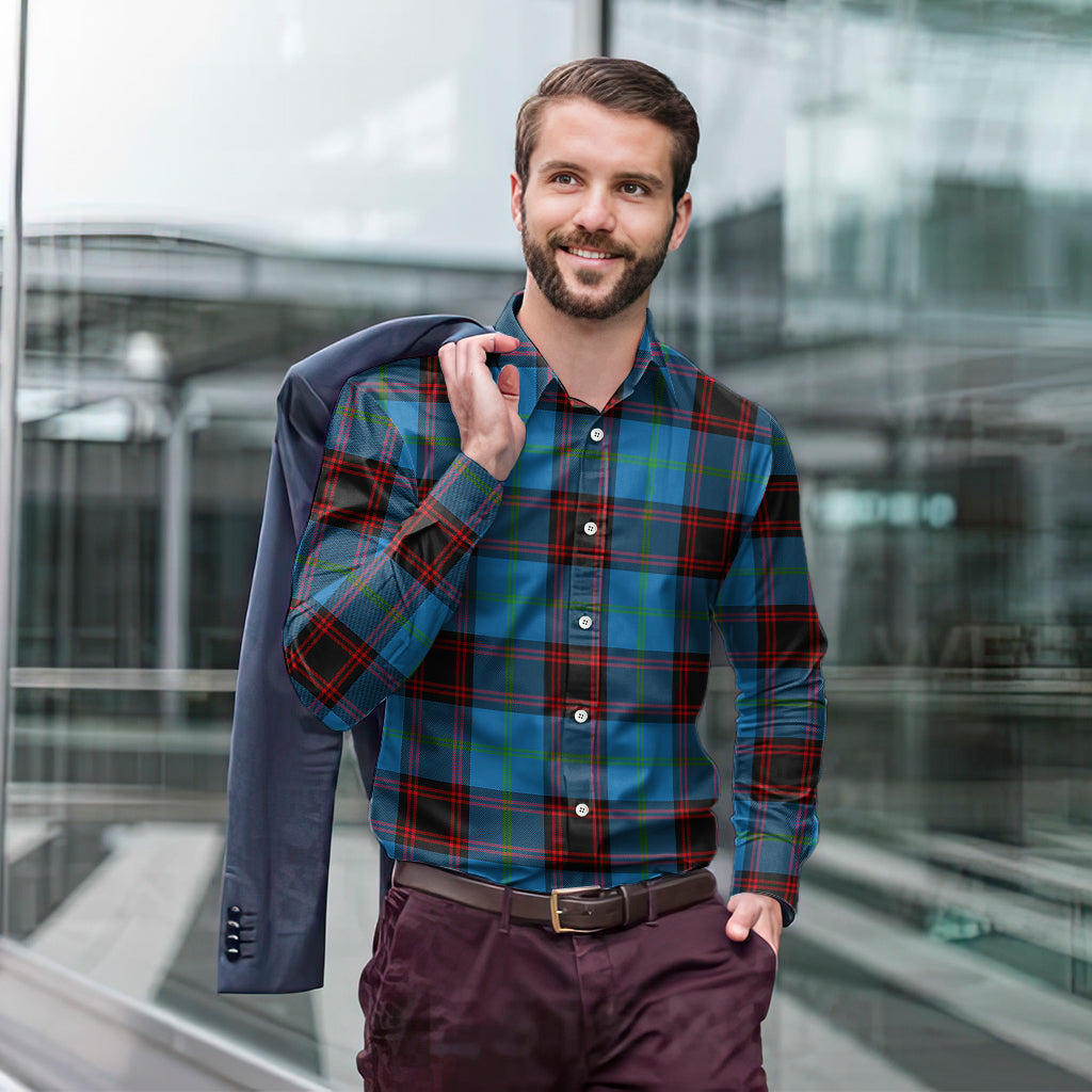 Wedderburn Tartan Long Sleeve Button Up Shirt - Tartan Vibes Clothing