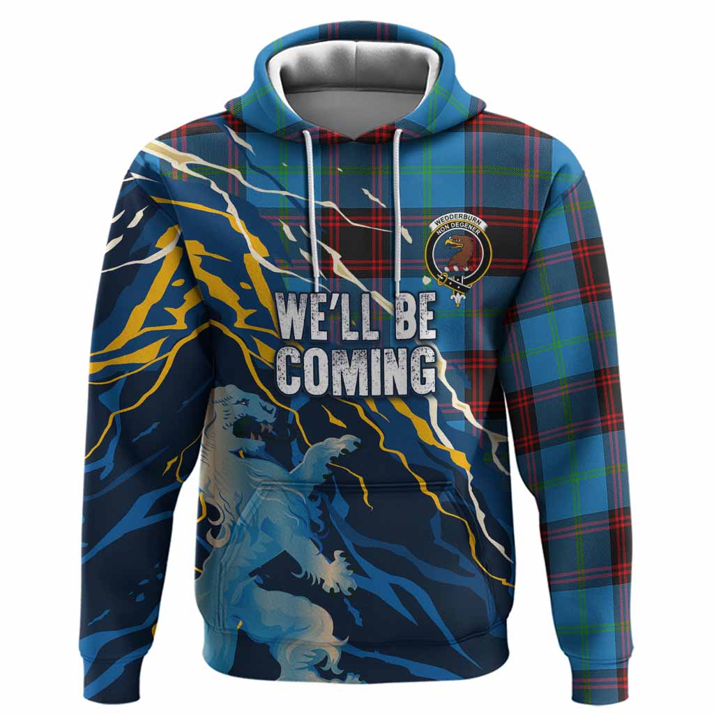 Wedderburn Scotland Tartan Hoodie WC2026 Football - We'll Be Coming