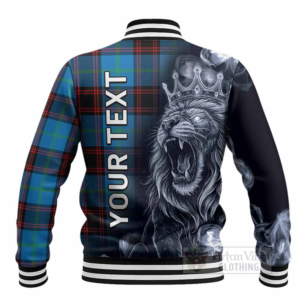 Wedderburn Tartan Baseball Jacket Roaring Lion Heritage