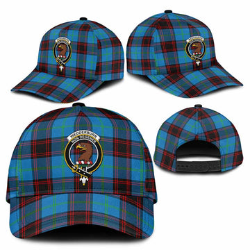 Wedderburn Tartan Classic Cap with Family Crest