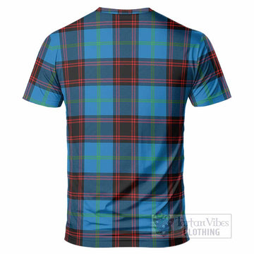 Wedderburn Tartan Crest T-Shirt Ferocious Lion Style