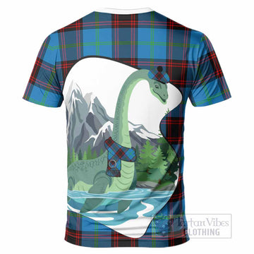 Wedderburn Tartan Family Crest T-Shirt Nessie Scottish Loch Ness Monster