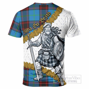 Wedderburn Tartan Family Crest T-Shirt Scottish Highland Warrior Celtic Alba Gu Brath