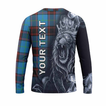 Wedderburn Tartan Long Sleeve T-Shirt Roaring Lion Heritage