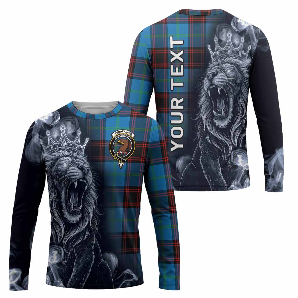 Wedderburn Tartan Long Sleeve T-Shirt Roaring Lion Heritage
