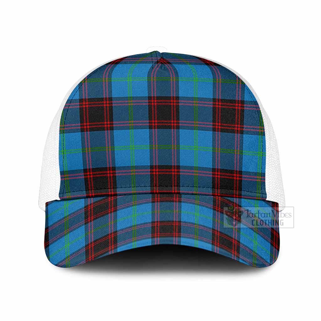 Wedderburn Tartan Mesh Trucker Cap One Size (Adjustable) White - Tartan Vibes Clothing