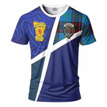 Wedderburn The Scottish Football Crest T-Shirt Lion-Tartan Army