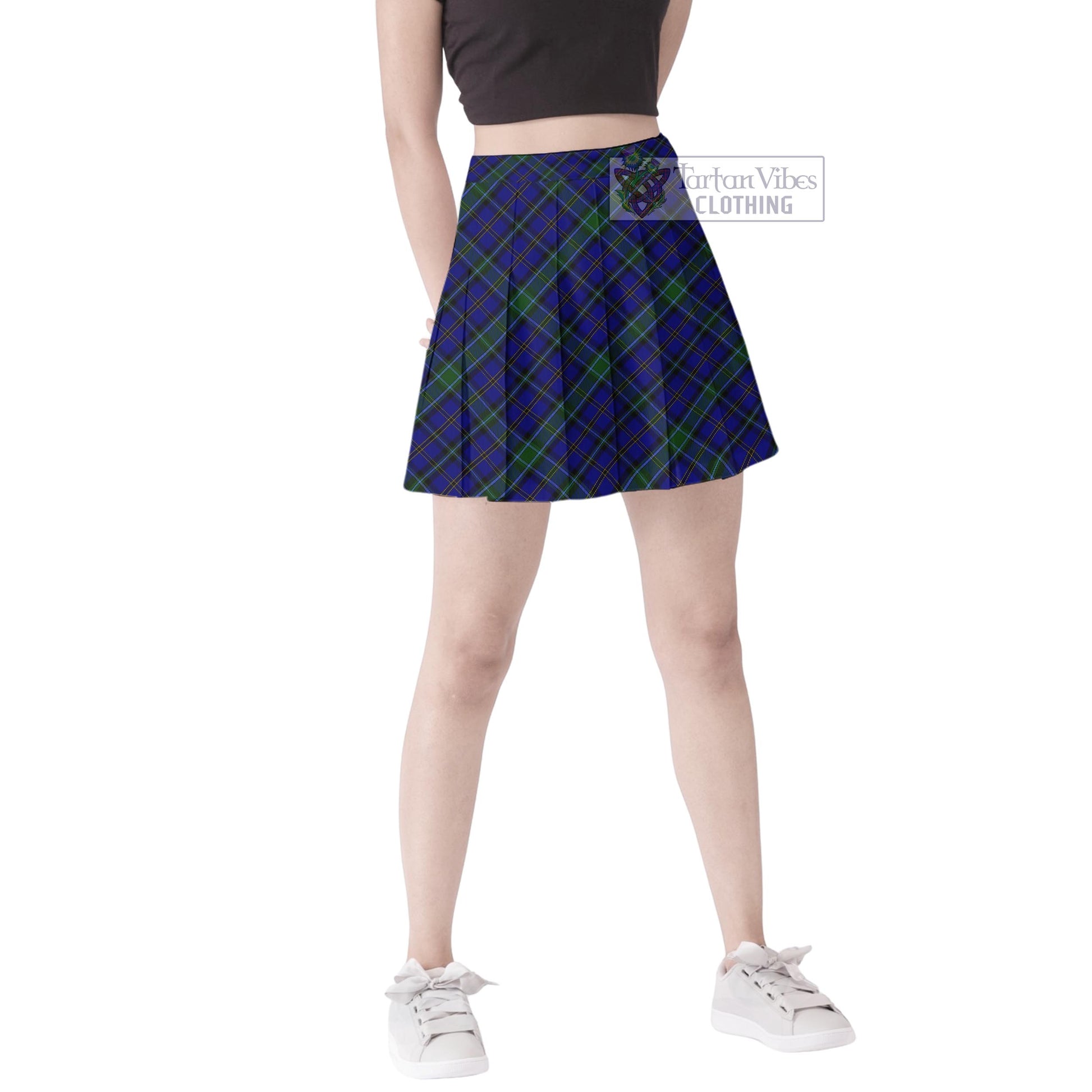 Tartan Vibes Clothing Weir Tartan Women's Plated Mini Skirt