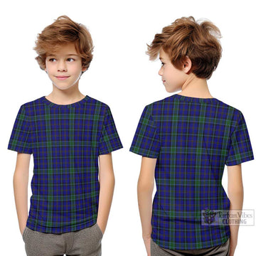 Weir Tartan Kid T-Shirt Youth XL Size14 - Tartanvibesclothing Shop