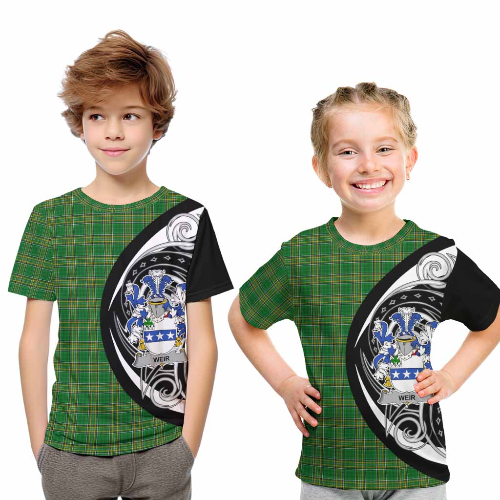 Weir Irish Clan Kid T-Shirt Celtic Circle Style Youth XL Size14 - Tartan Vibes Clothing