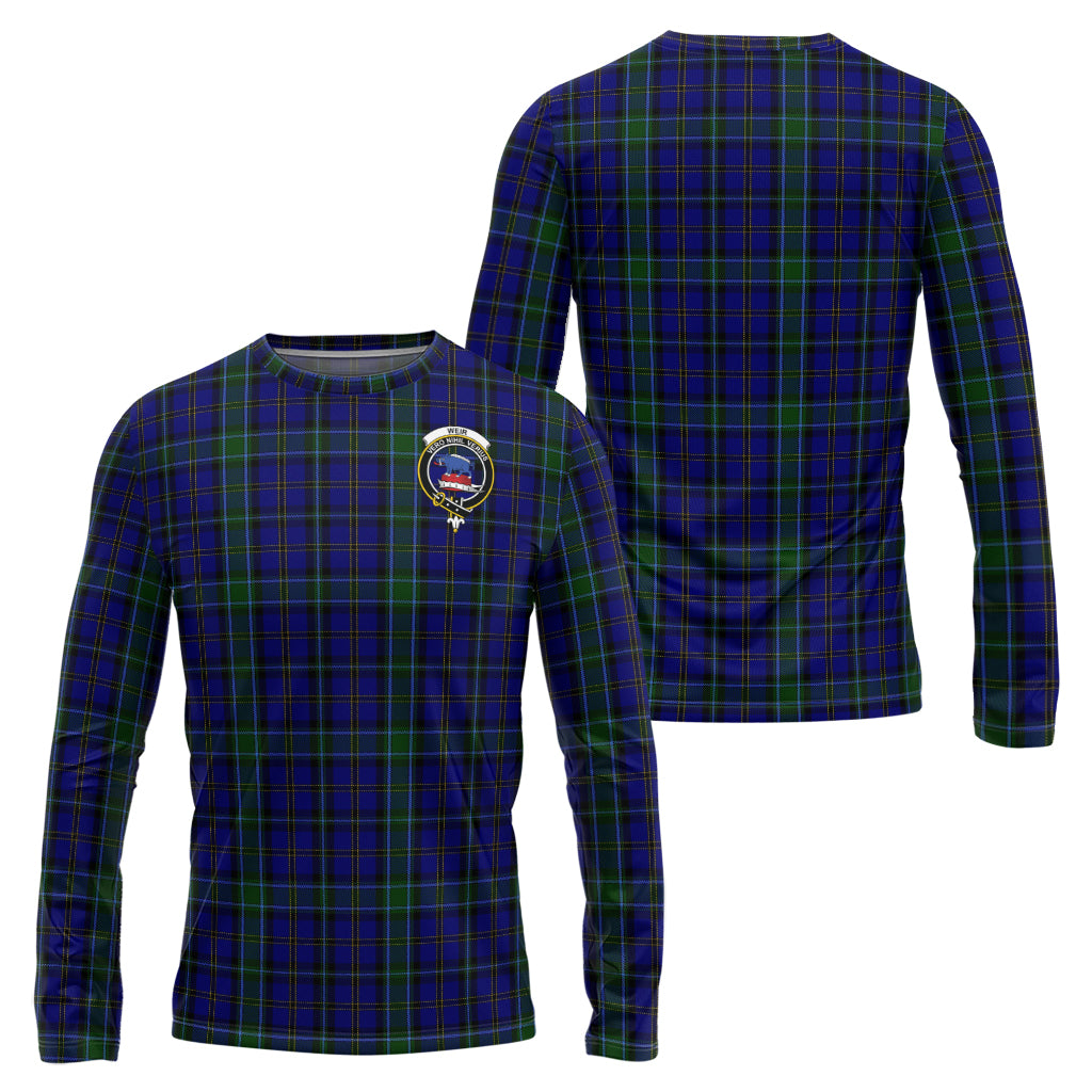 weir-tartan-long-sleeve-t-shirt-with-family-crest