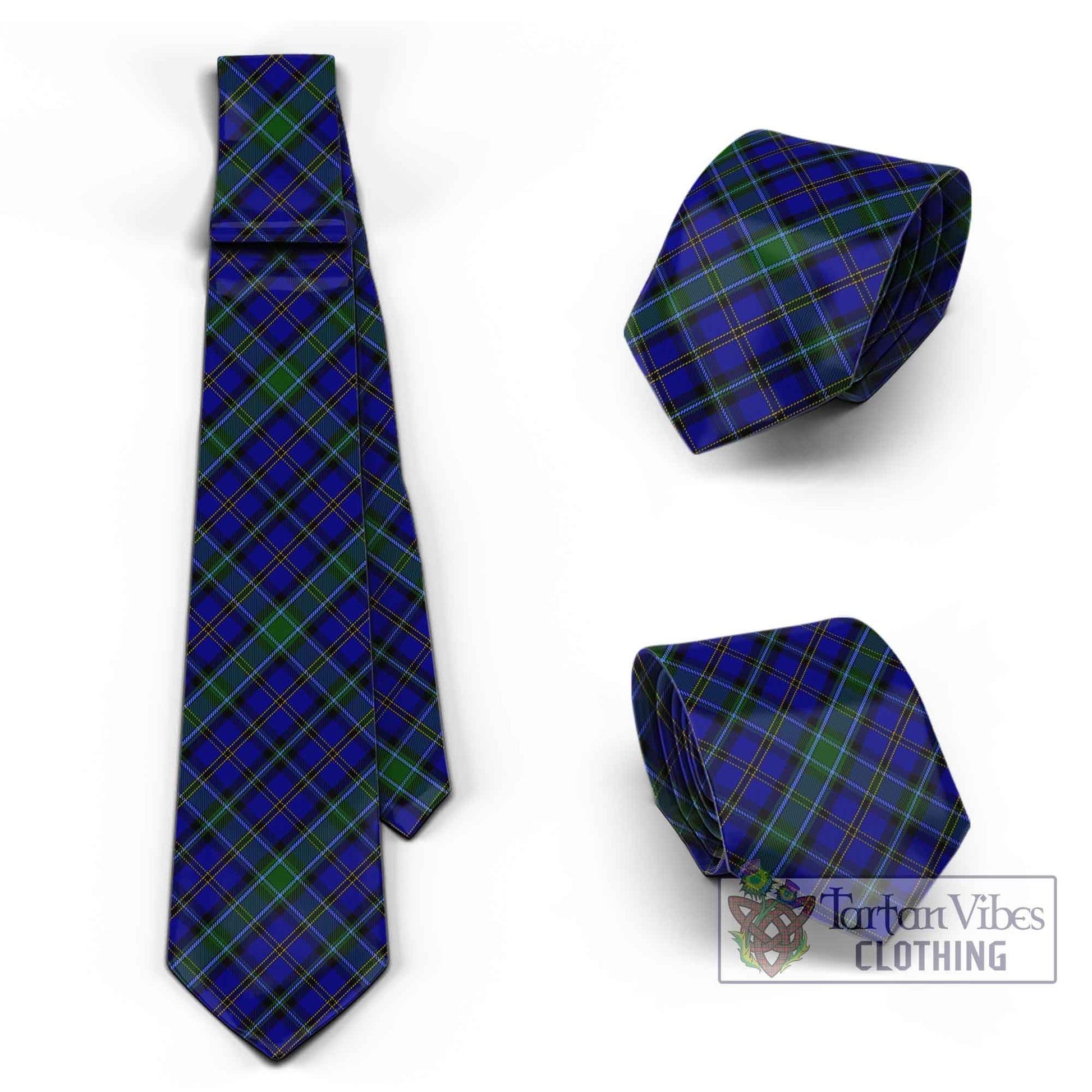 Tartan Vibes Clothing Weir Tartan Classic Necktie Cross Style