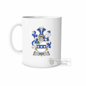 Weir Irish Clan Coat of Arms Ceramic Mug