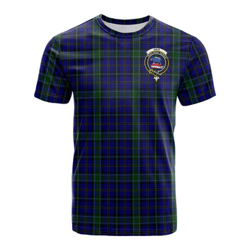 Weir Tartan T-Shirt with Family Crest