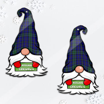 Weir Gnome Christmas Ornament with His Tartan Christmas Hat - Tartan Vibes Clothing