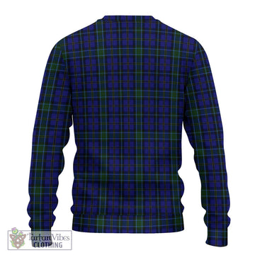 Weir Tartan Knitted Sweater with Family Crest DNA In Me Style - Tartanvibesclothing Shop