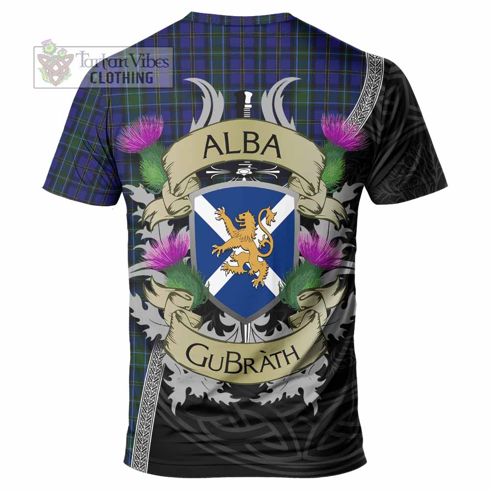 Tartan Vibes Clothing Weir Tartan Family Crest T-Shirt Lion Rampant Royal Thistle Shield Celtic Inspired