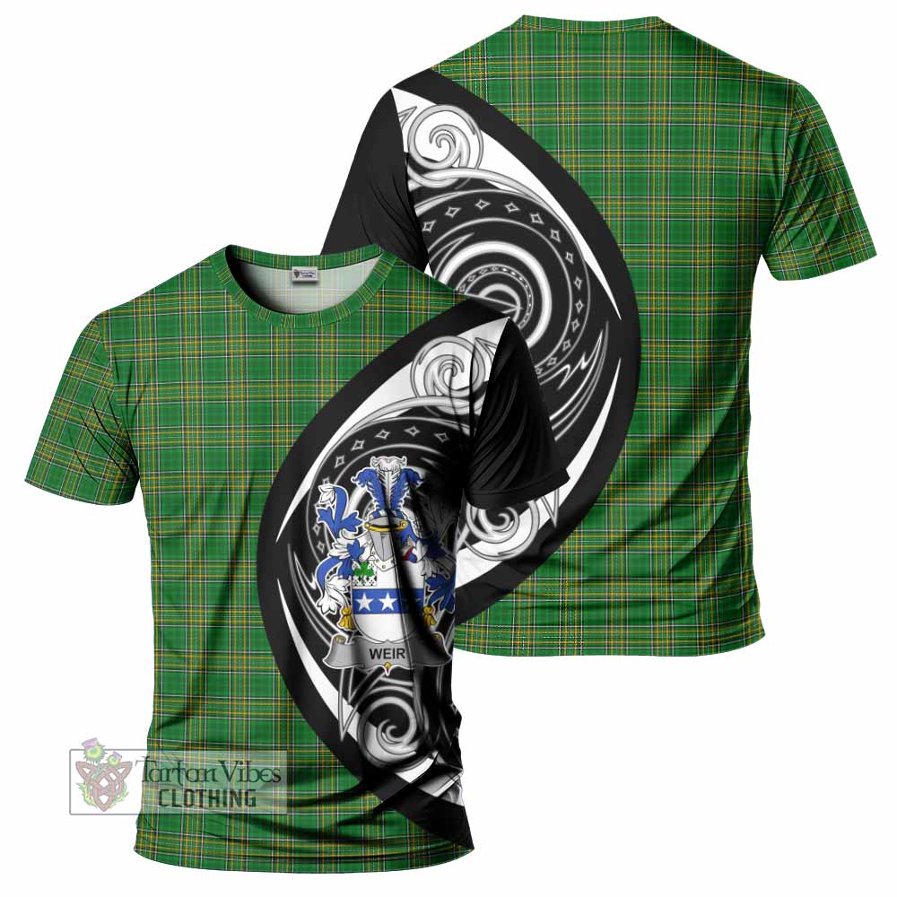 Tartan Vibes Clothing Weir Irish Clan T-Shirt Celtic Circle Style