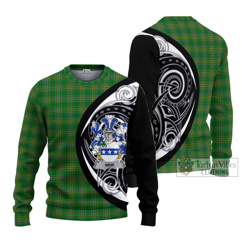 Tartan Vibes Clothing Weir Irish Clan Knitted Sweater Celtic Circle Style