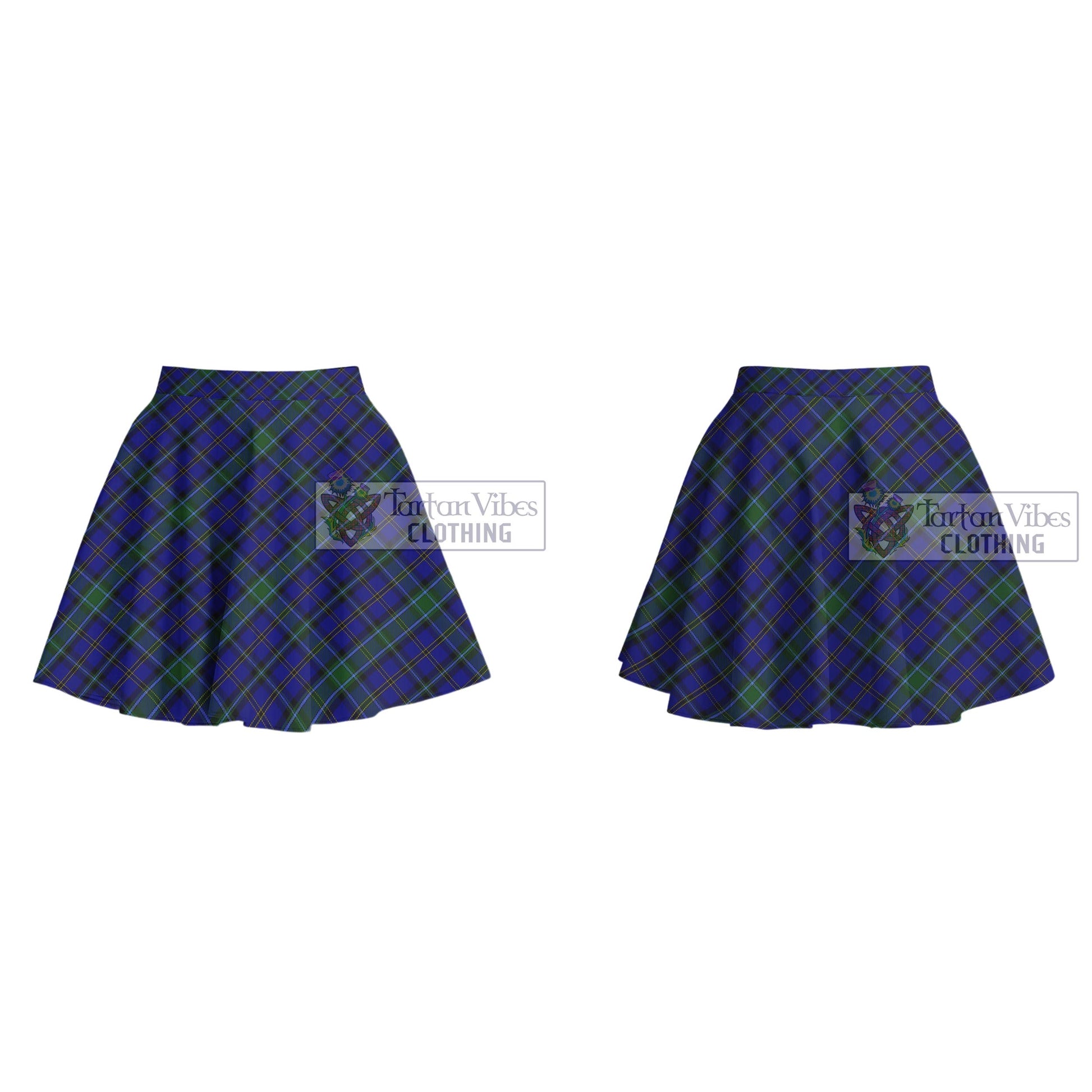 Tartan Vibes Clothing Weir Tartan Women's Plated Mini Skirt