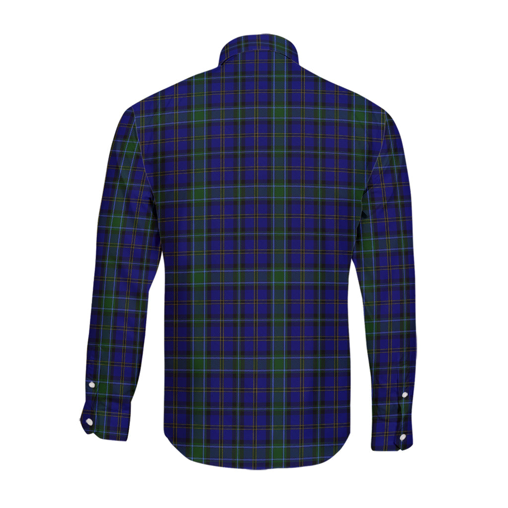 weir-tartan-long-sleeve-button-up-shirt-with-family-crest