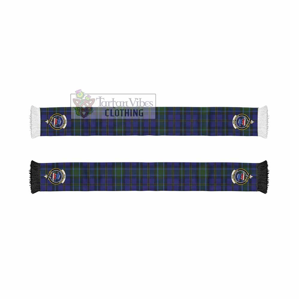 Tartan Vibes Clothing Weir Tartan Ruffneck Scarf with Family Crest