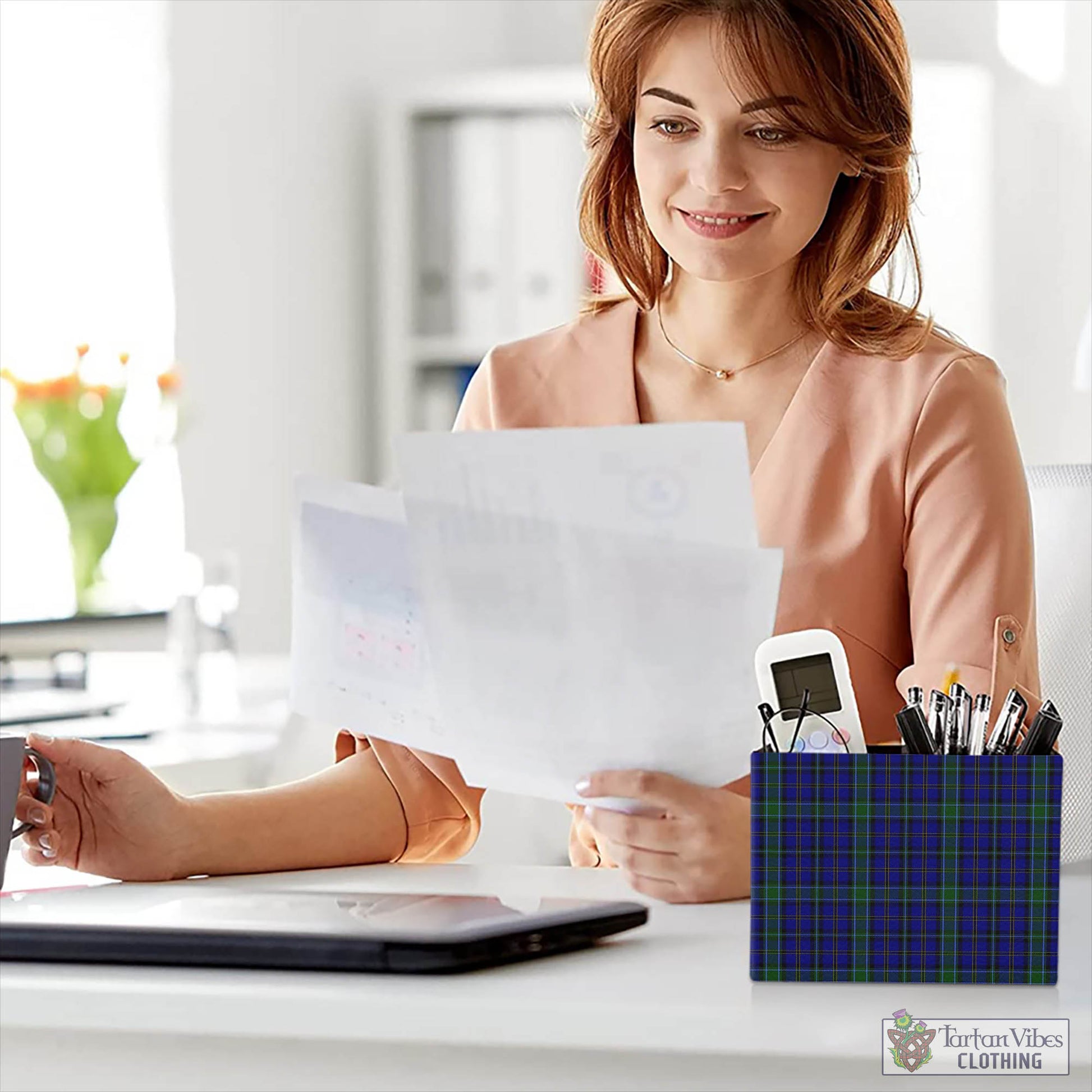 Tartan Vibes Clothing Weir Tartan Pen Holder