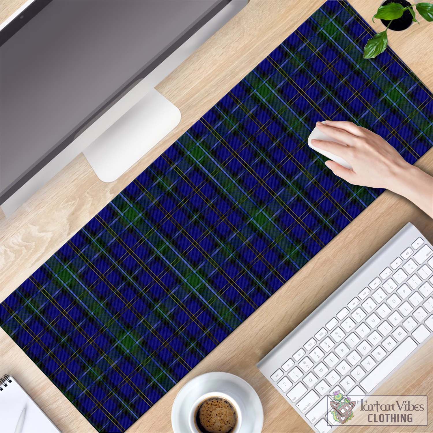 Tartan Vibes Clothing Weir Tartan Mouse Pad