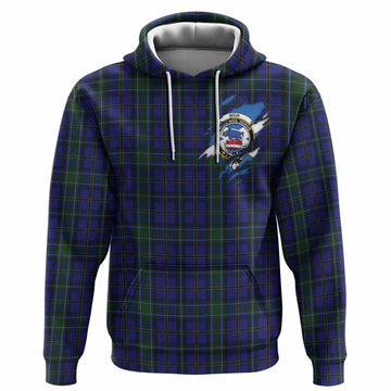 Weir Clan Crest In Me Tartan Hoodie Scotland Flag Style
