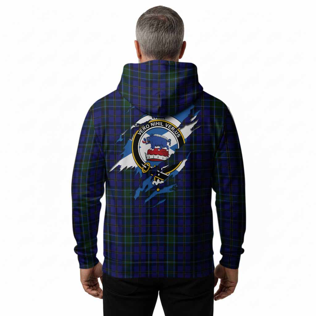 Weir Clan Crest In Me Tartan Hoodie Scotland Flag Style