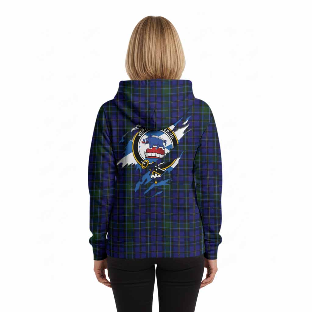 Weir Clan Crest In Me Tartan Hoodie Scotland Flag Style