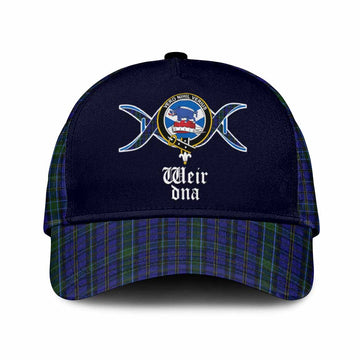 Weir Clan DNA Tartan Classic Cap Classic Cap Universal Fit - Tartan Vibes Clothing