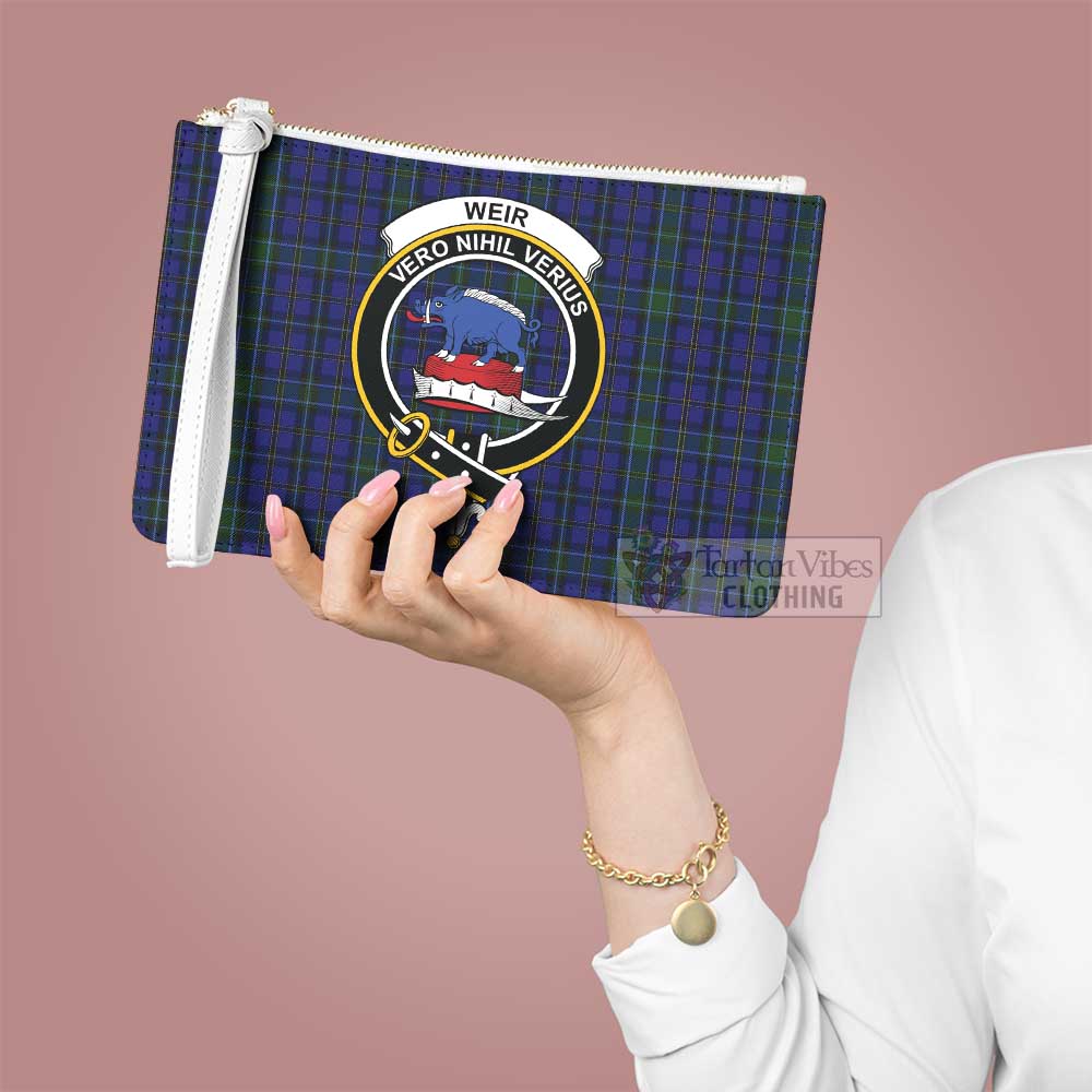 Tartan Vibes Clothing Weir Family Crest Tartan Clutch Bag