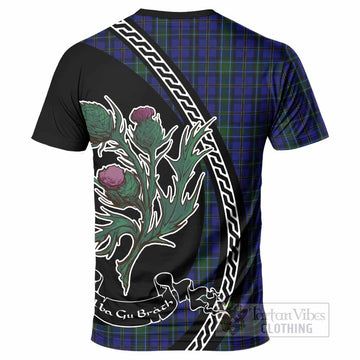 Weir Family Crest Tartan T-Shirt Alba Thistle Inspired - Tartan Vibes Clothing
