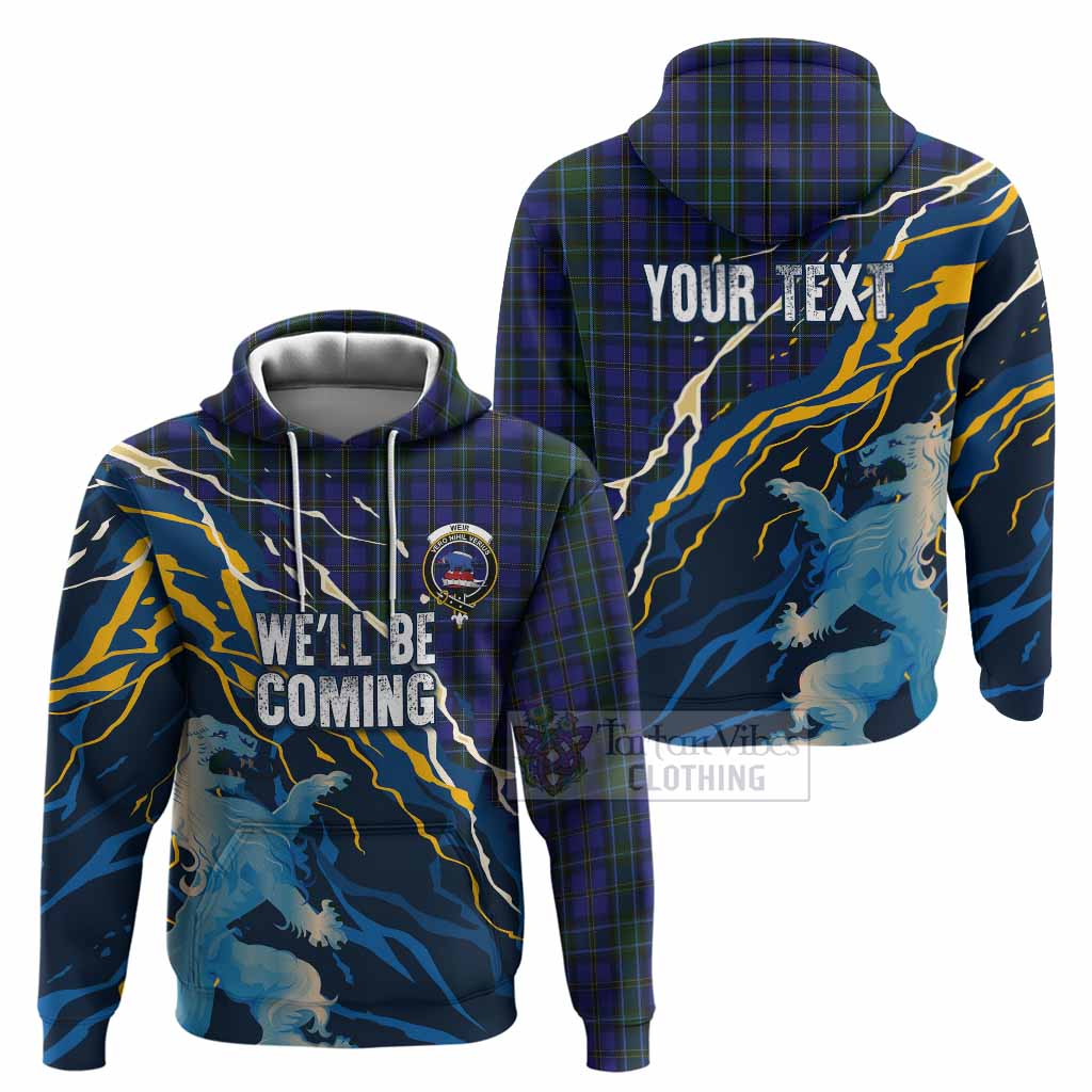 Weir Scotland Tartan Hoodie WC2026 Football - We'll Be Coming