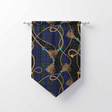 Weir Scottish Tartan Twisted Ropes Stylized Gonfalon