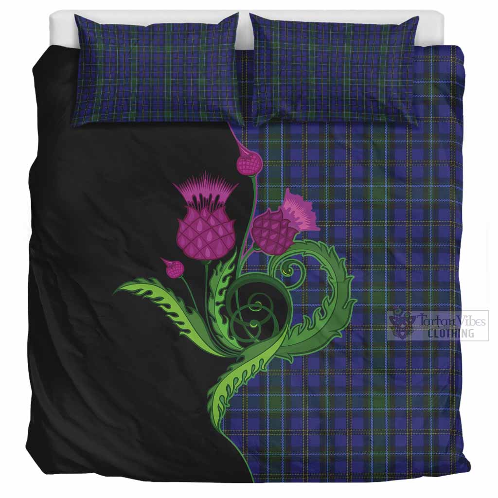Weir Tartan Bedding Set Traditional Scottish Thistle UK Bedding Set UK Super King 104*94 inch - Tartan Vibes Clothing