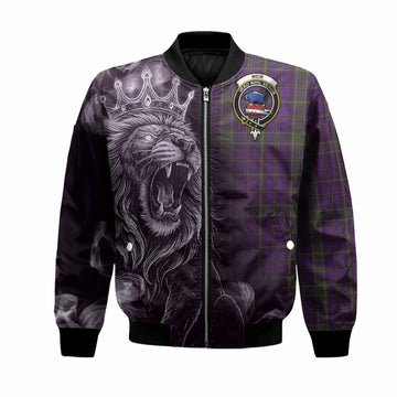 Weir Tartan Bomber Jacket Roaring Lion Heritage