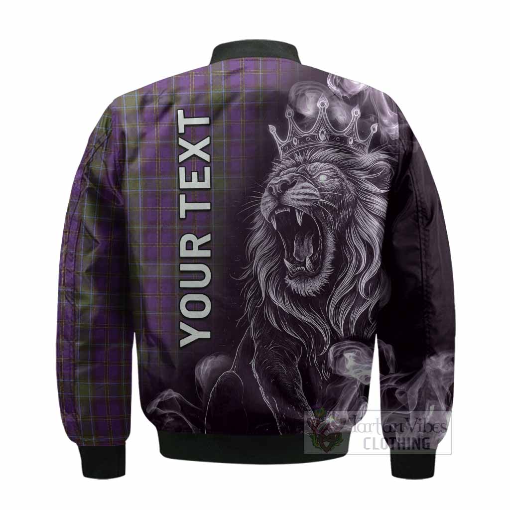 Weir Tartan Bomber Jacket Roaring Lion Heritage