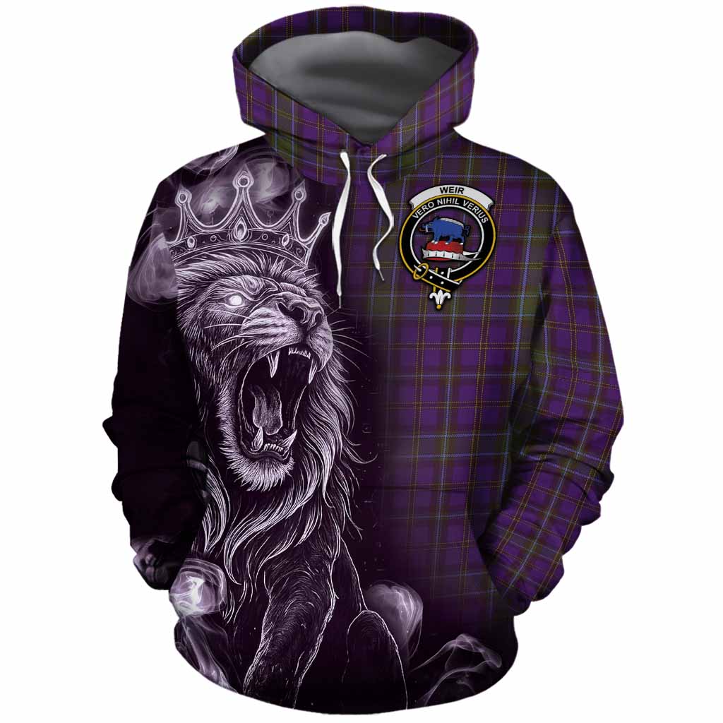 Weir Tartan Cotton Hoodie Roaring Lion Heritage