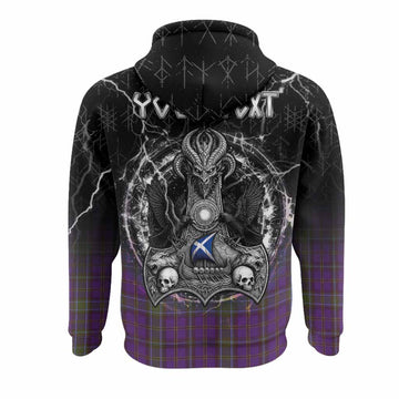 Weir Tartan Crest Hoodie Celtic Odin's Raven Legacy