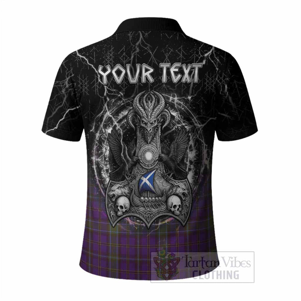Weir Tartan Crest Polo Shirt Celtic Odin's Raven Legacy