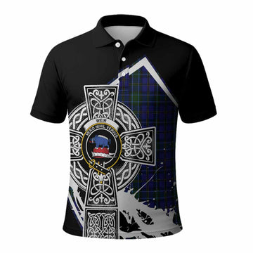 Weir Tartan Crest Polo Shirt Scottish Celtic Cross Heritage Kid - Tartan Vibes Clothing