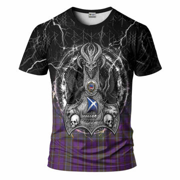 Weir Tartan Crest T-Shirt Celtic Odin's Raven Legacy