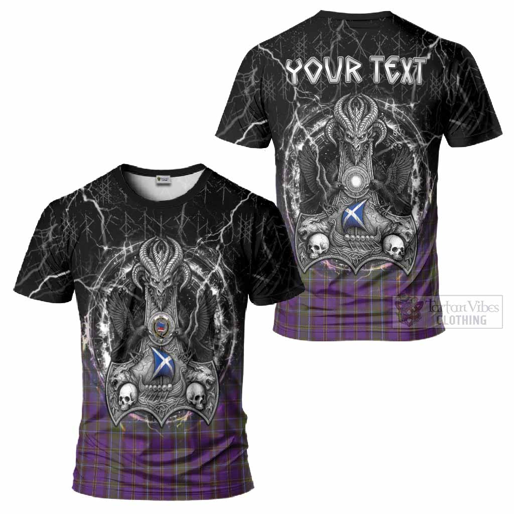 Weir Tartan Crest T-Shirt Celtic Odin's Raven Legacy