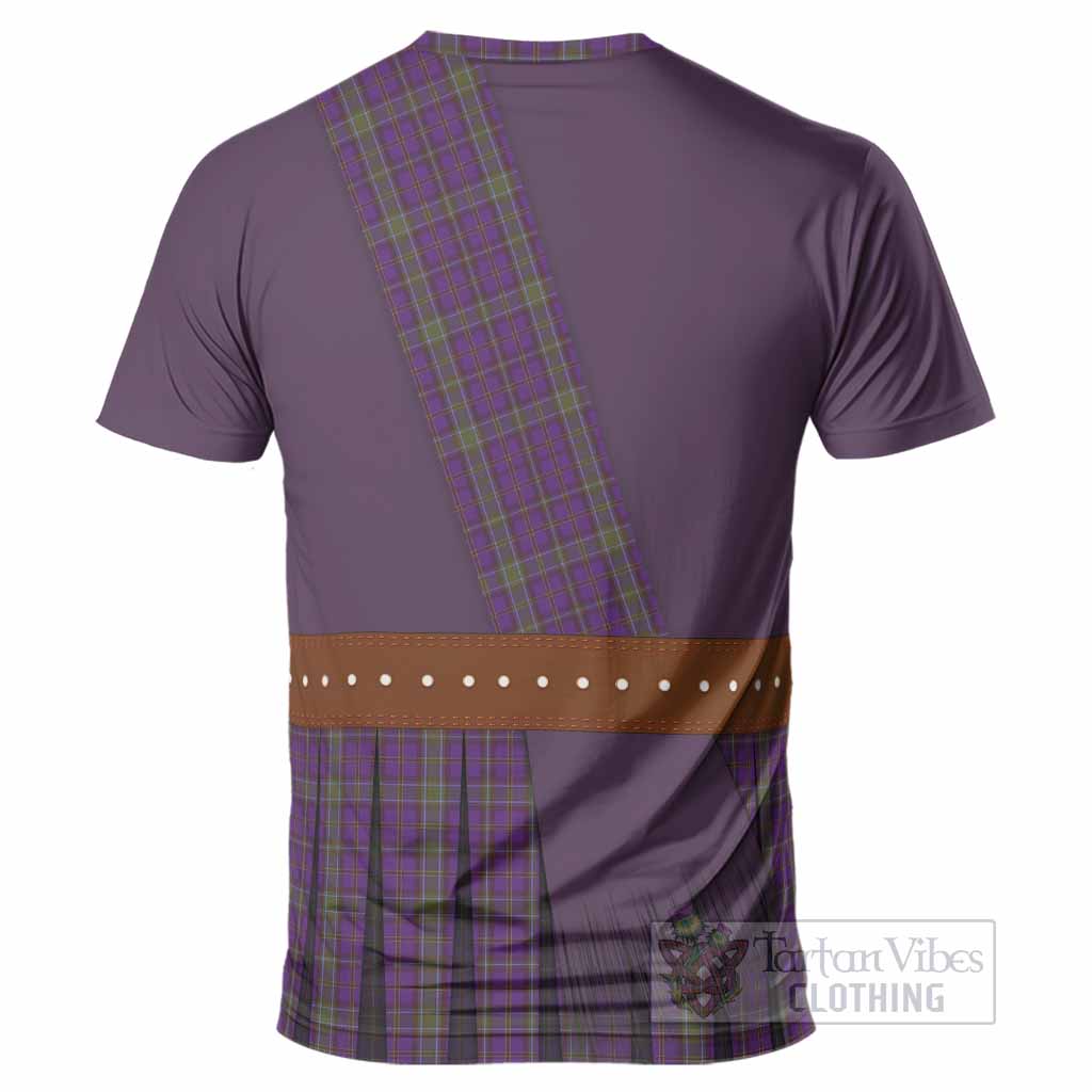 Weir Tartan Crest T-Shirt Kilt Costume Style
