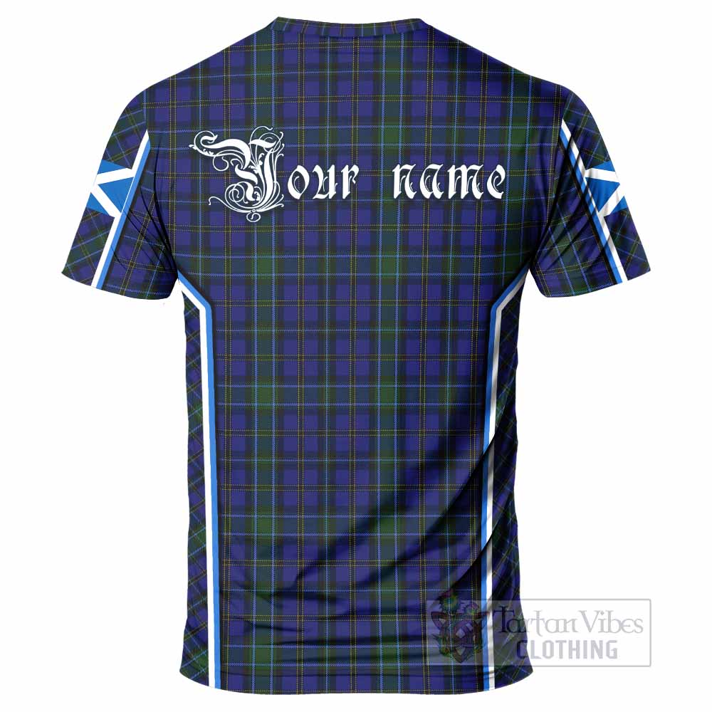 Weir Tartan Crest T-shirt Scotland Coat of Arm Flag Style - Tartan Vibes Clothing