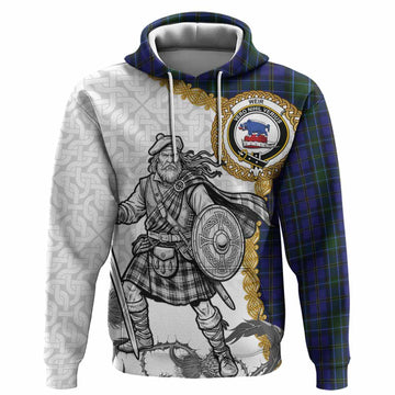 Weir Tartan Family Crest Hoodie Scottish Highland Warrior Celtic Knot Thistle