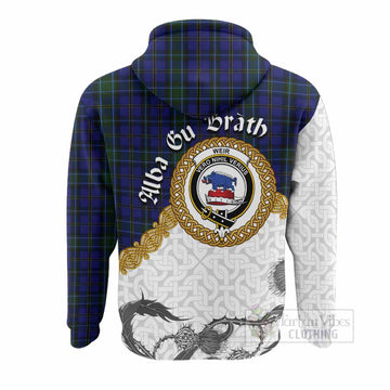 Weir Tartan Family Crest Hoodie Scottish Highland Warrior Celtic Knot Thistle